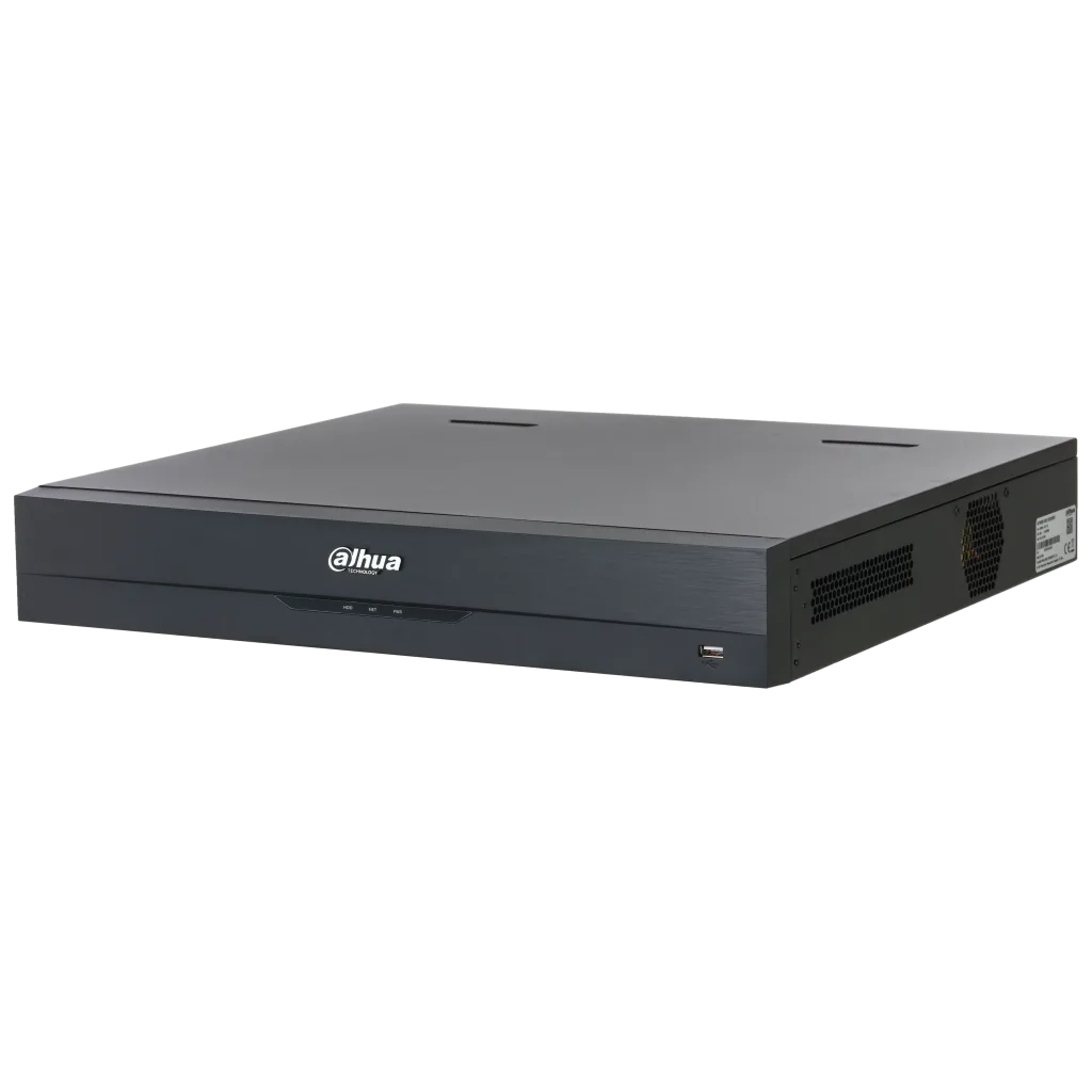 DAHUA NVR5464-EI2, 64Kanal, 32Mpix, H265+, 4 HDD Desteği, 1080P Kayıt, 384Mbps Bant Genişliği, 2 Port GigaBit Lan, NVR