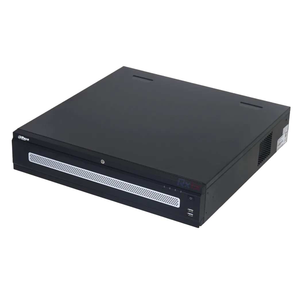 DAHUA NVR608H-128-XI, 128Kanal, 32Mpix, H265+, 8 HDD, 1080P Kayıt, 1024 Mbps Bant Genişliği, 2 Port 2500 Mbps LAN, RAID