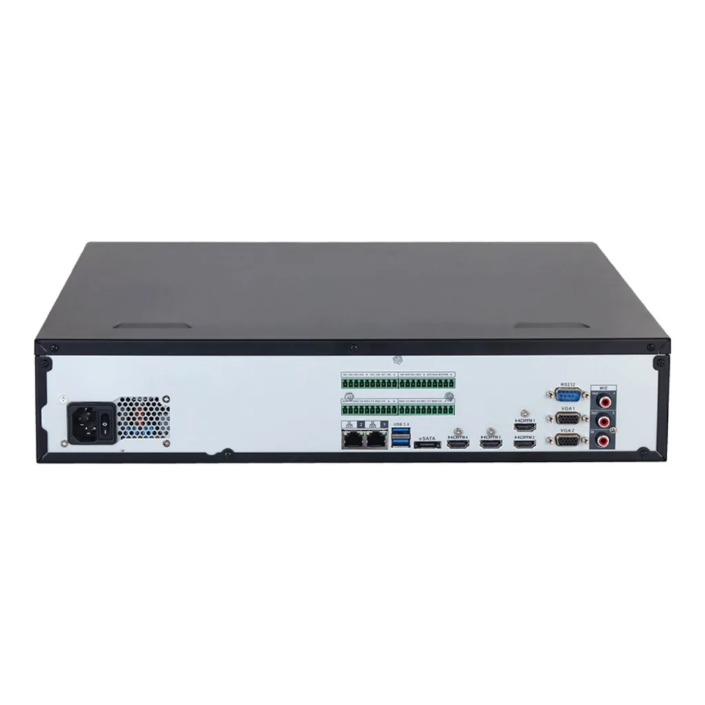 DAHUA NVR608H-64-XI, 64anal, 32Mpix, H265+, 8 HDD, 1080P Kayıt, 1024 Mbps Bant Genişliği, 2 Port 2500 Mbps LAN, RAID 0/1