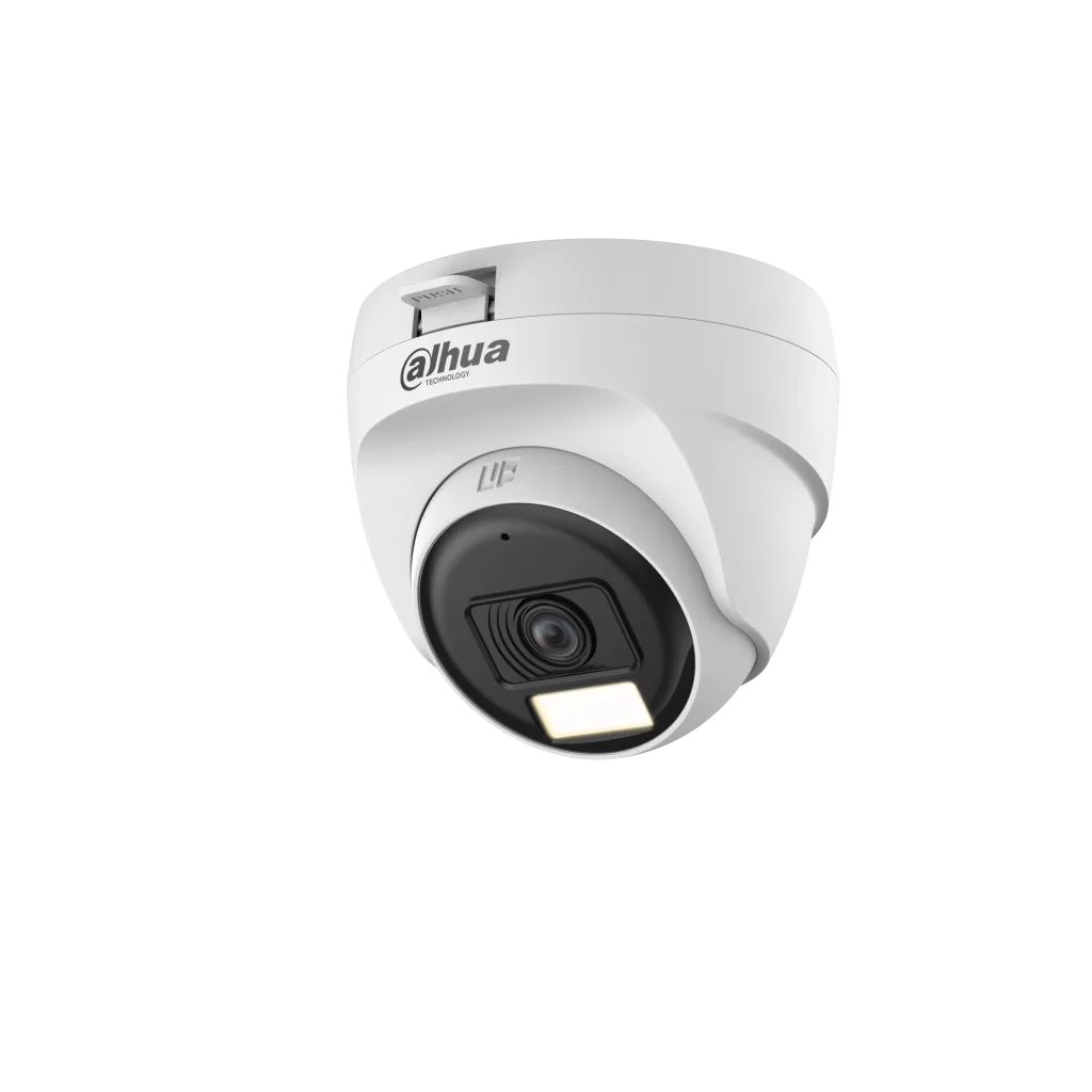 DAHUA HAC-T1A21P-U-IL-0280B, 2Mpix, 2.8mm Lens, 25 Mt Gece Görüşü, Smart Dual Light, Dome Kamera