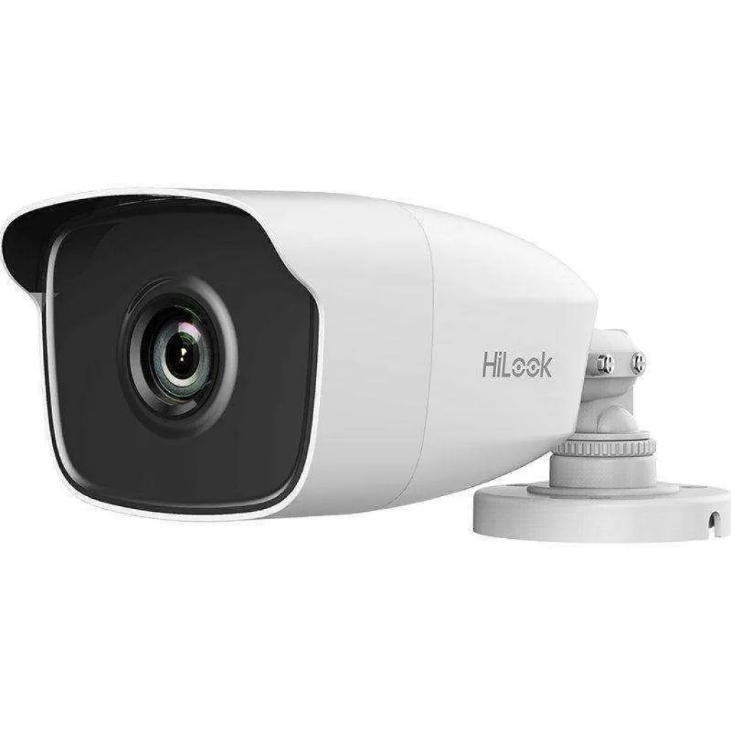HILOOK THC-B220-PC, 2Mpix, 3.6mm Lens, 40Mt Gece Görüşü, IP66, OSD Menü, Metal Ayak, Metal Güneşlik, Bullet, Büyük Kamer