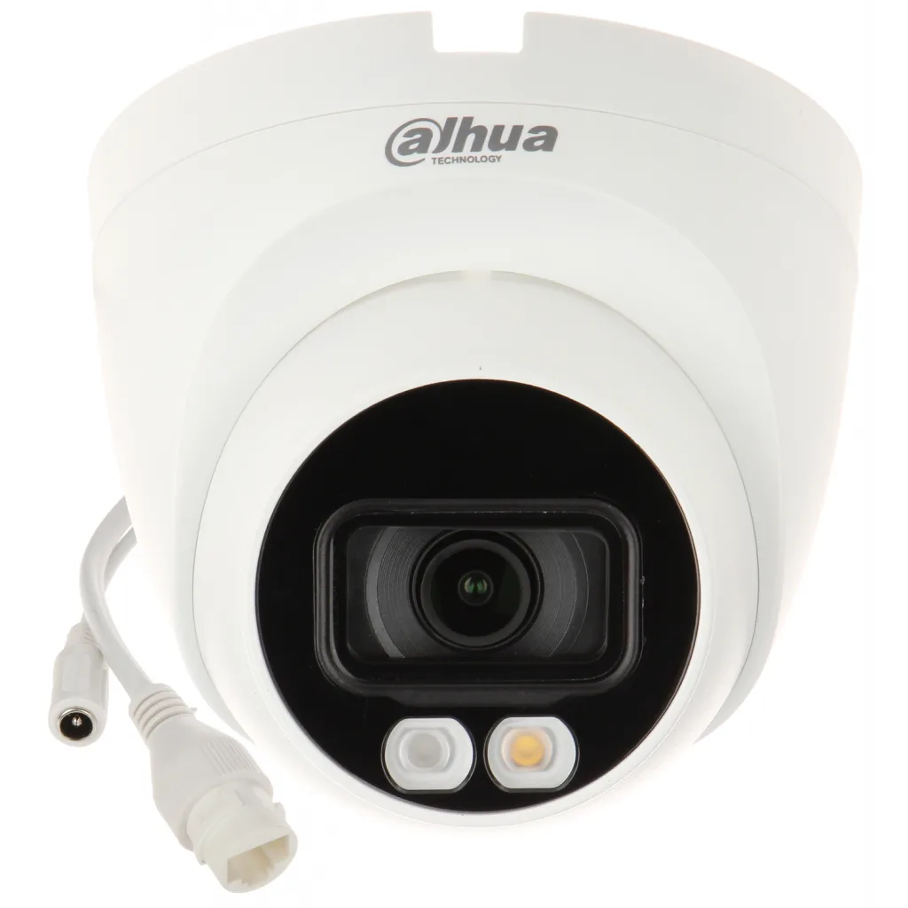 DAHUA IPC-HDW2449T-S-IL, 4Mpix, Full Color, 2,8mm Lens, H265+, 30Mt Gece Görüşü, IP67, Dahili Mikrofon, PoE Dome IP Kame