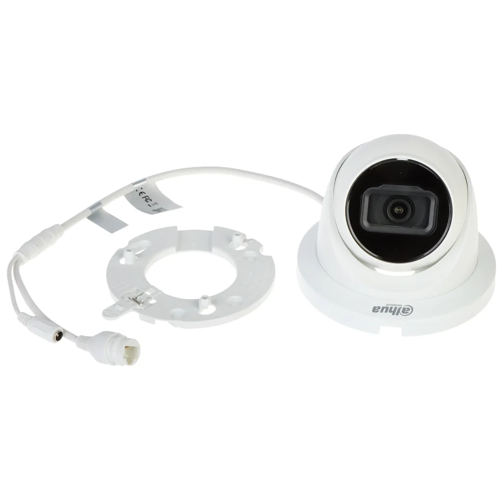DAHUA IPC-HDW2841TM-S-0280B, 8Mpix, 2,8mm Lens, H265+, 30Mt Gece Görüşü, Dahili Mikrofon, Starlight, IP67, PoE Dome IP K