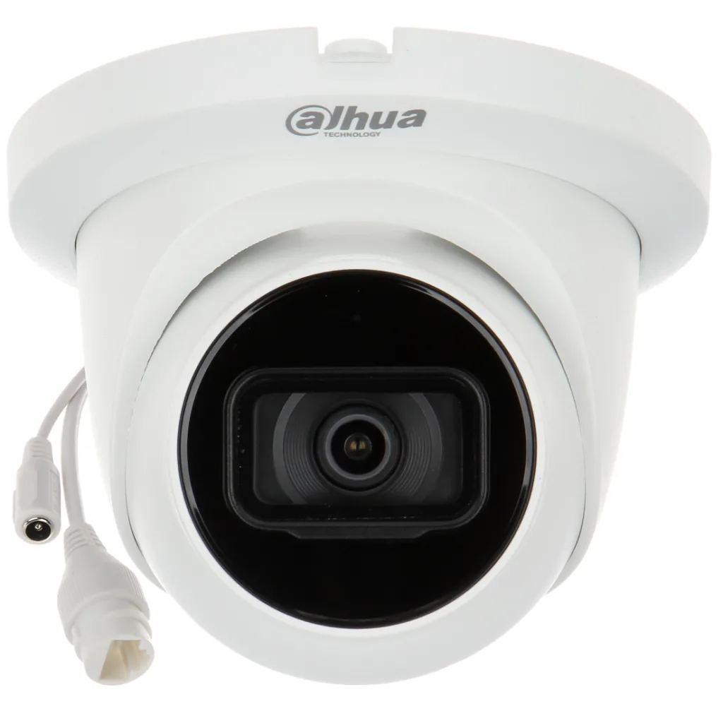 DAHUA IPC-HDW2841TM-S-0280B, 8Mpix, 2,8mm Lens, H265+, 30Mt Gece Görüşü, Dahili Mikrofon, Starlight, IP67, PoE Dome IP K