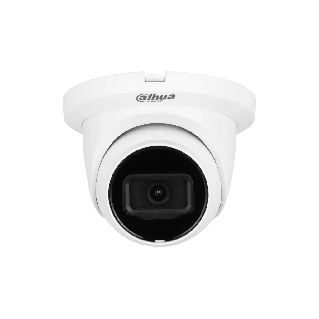 DAHUA IPC-HDW2241TM-S-0280, 2Mpix, 2,8mm Lens, H265+, 30Mt Gece Görüşü, Starlight IP67, Mikrofonlu, PoE Dome IP Kamera