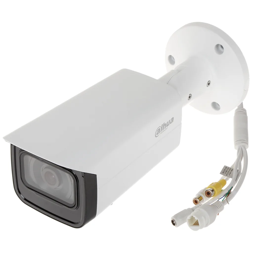DAHUA IPC-HFW5241T-ASE, 2Mpix, 3,6mm Lens, H265+, Starlight, 80Mt Gece Görüşü, IP67, PoE Metal Kasa Bullet IP Kamera