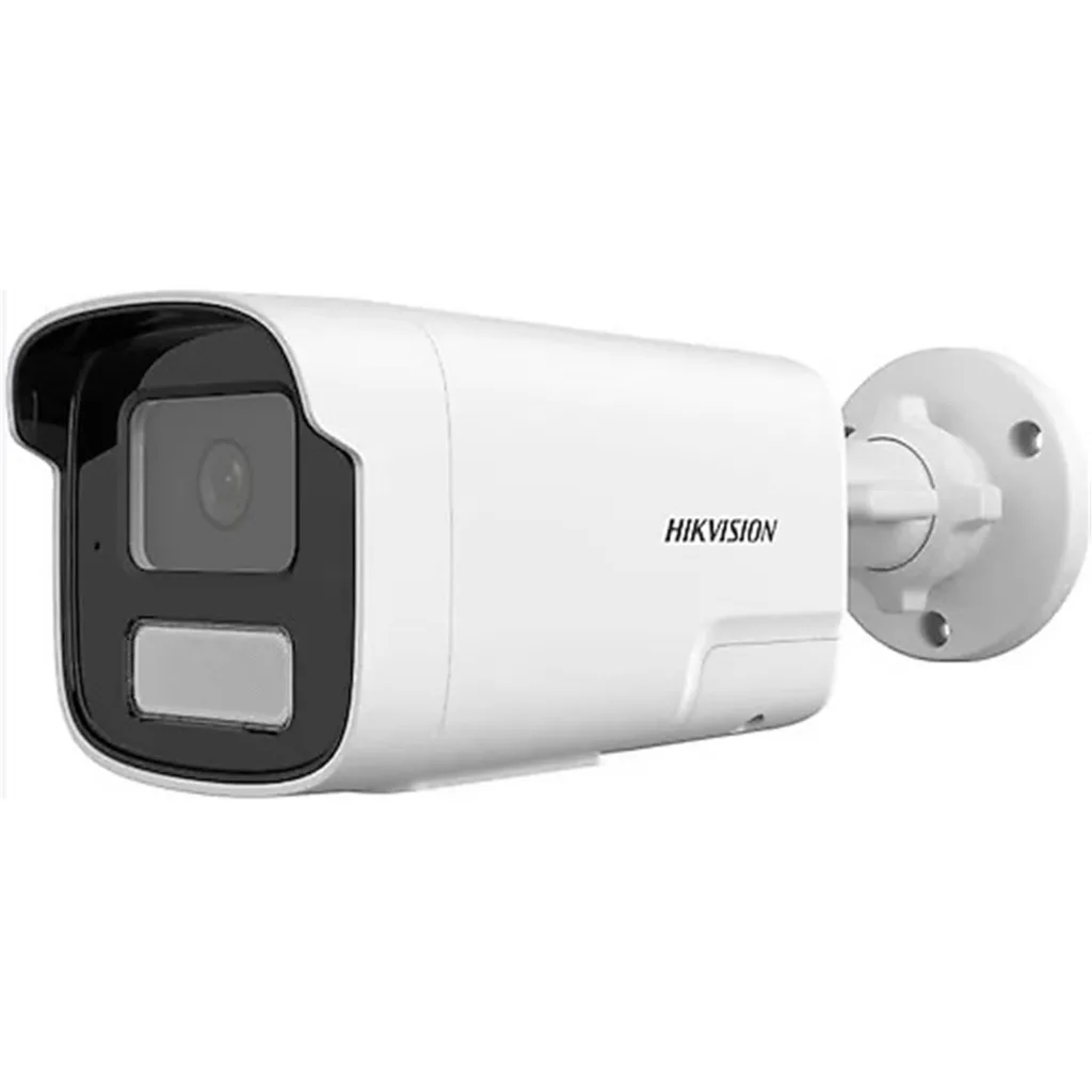 HIKVISION DS-2CD1T23G2-LIUF/SL 2Mpix, 4mm Lens, H265+,50Mt Gece Görüşü, Hybrid Light, SD Kart,Dahili Mikrofon, PoE, Bull