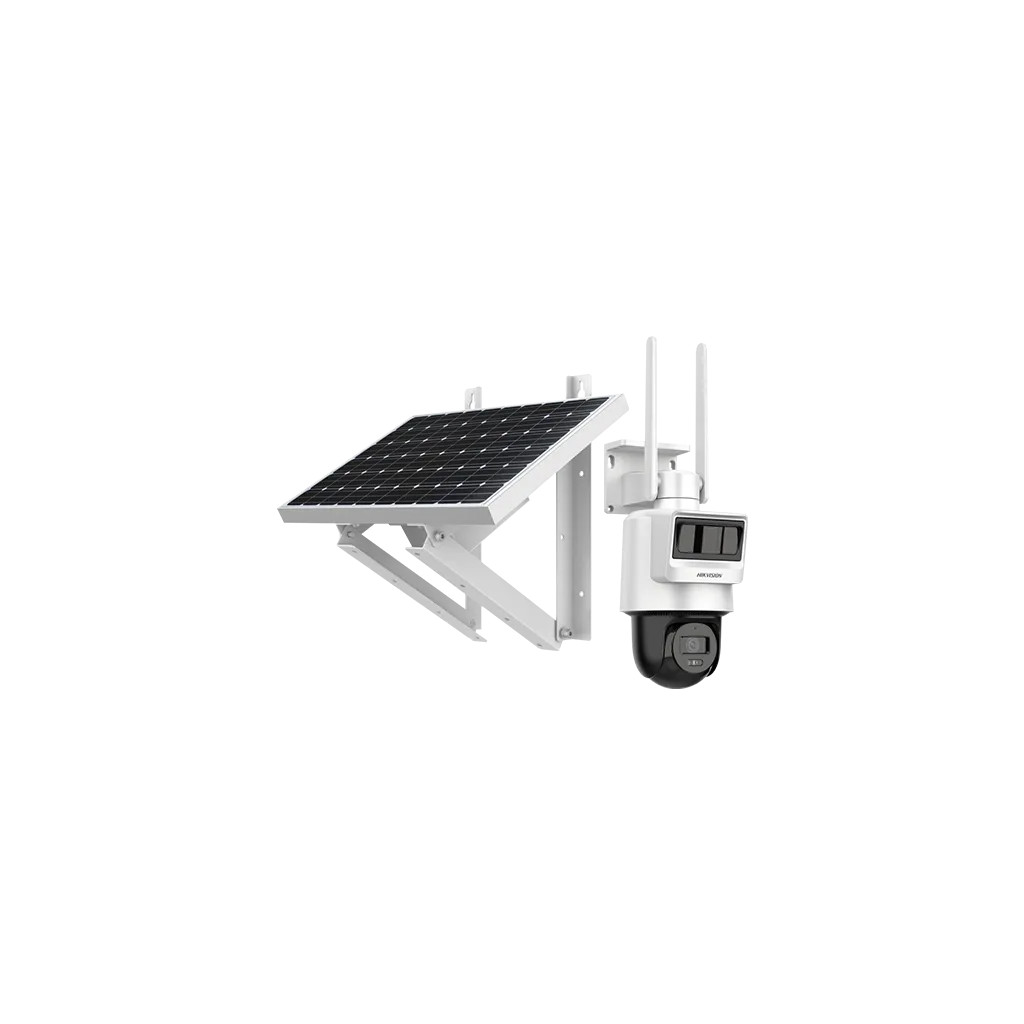 HIKVISION DS-2DE2C200IWG-K/4G/C05S10, 2Mpix, 2.8mm, 30Mt Gece Görüşü, Dahili Mikrofon, PIR+RADAR, 4G, Solar PT IP Kamera