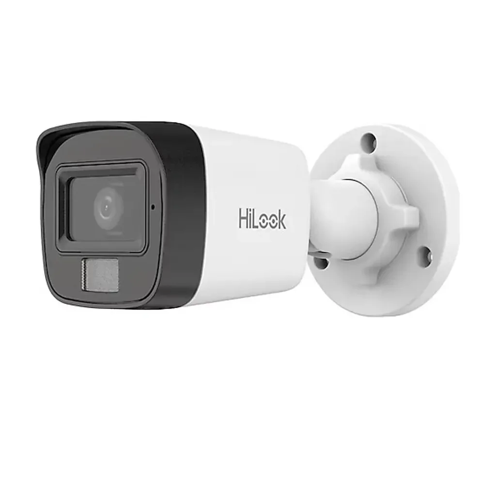 HILOOK IPC-B140HA-LUFC, 4Mpix, 2,8mm Lens, H265+, Dual Light, 20Mt Gece Görüşü, Dahili Mikrofon, IP67, PoE, Bullet, IP K