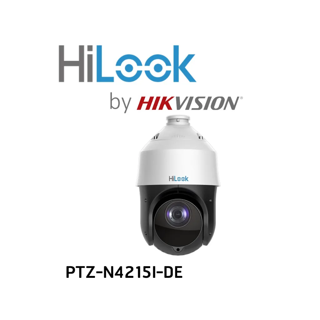 HILOOK PTZ-N4215I-DE, 2Mpix, 5-75mm Motorize Lens, 15X Optik Zoom, 100Mt Gece Görüşü, SD Kart, PoE, Ses Giriş Çıkış, H26