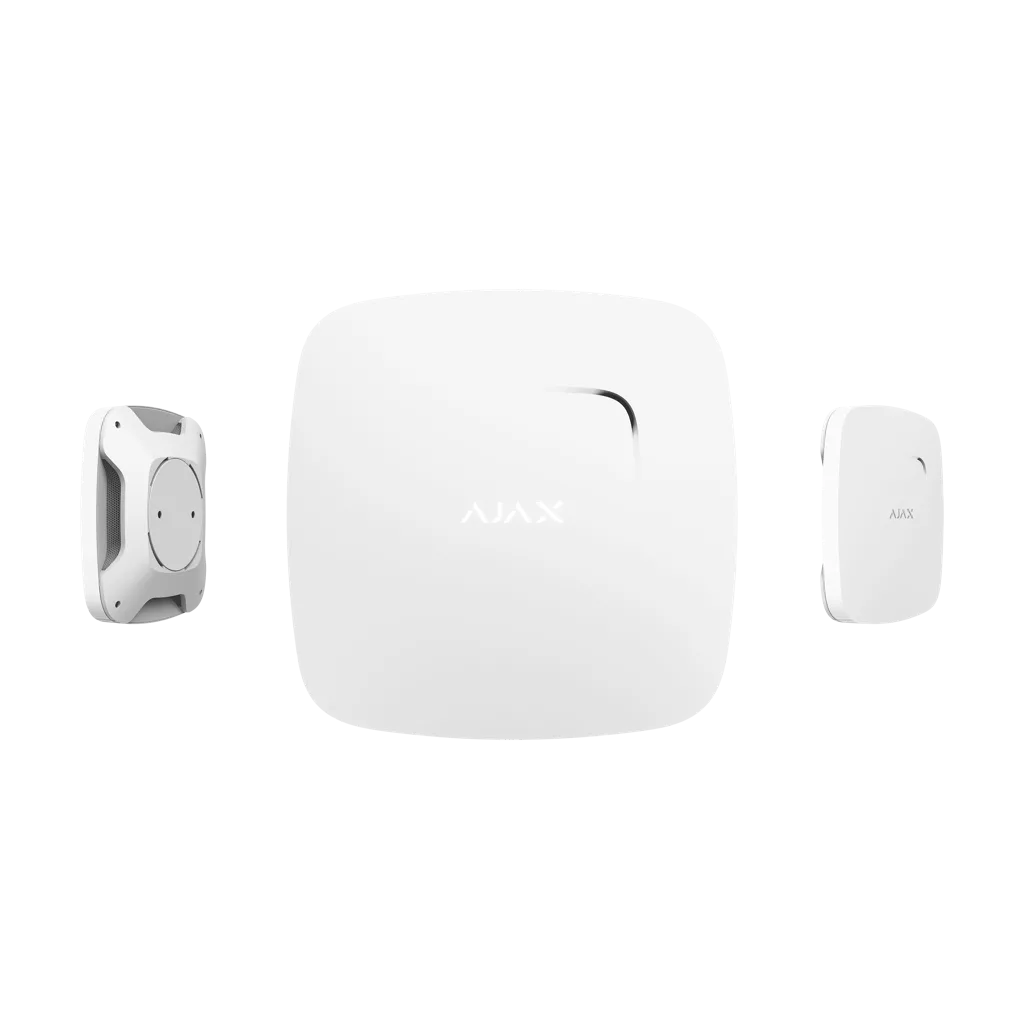 AJAX Fire Protect Plus, Kablosuz, Isı ve Duman Dedektörü, BEYAZ