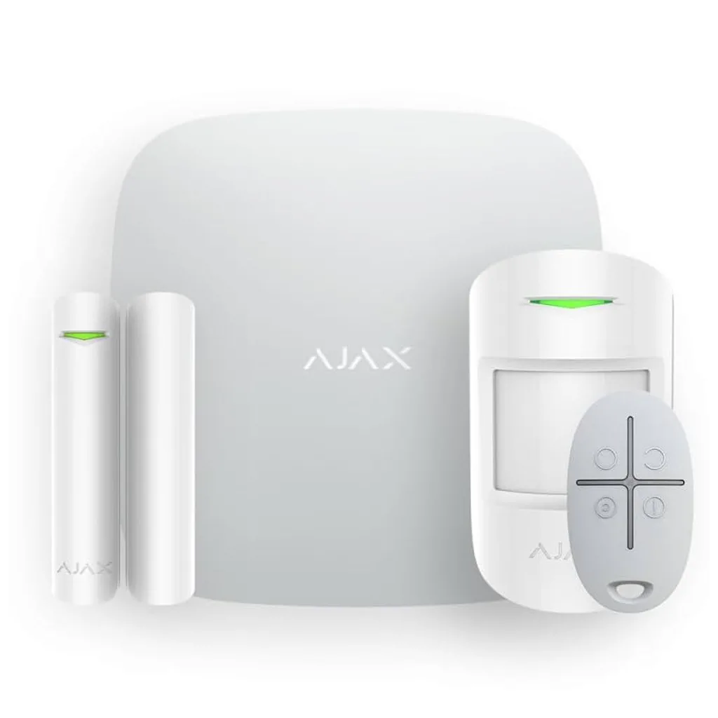 AJAX StarterKit Plus, Kablosuz, Alarm Kiti, BEYAZ
