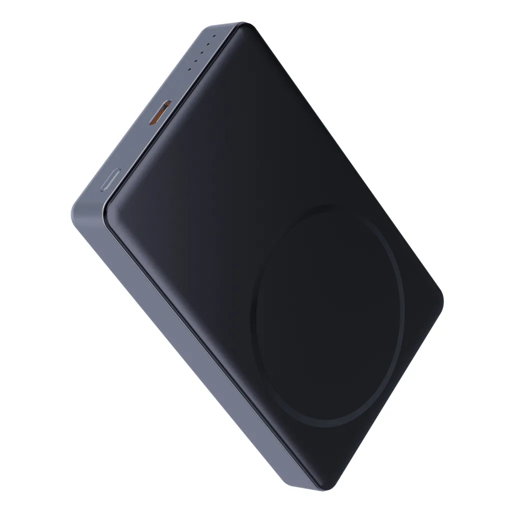 S-LINK MG210, Magsafe, Gri, 10.000mAh, 1xType-C, 4 LED Göstergeli, PowerBank