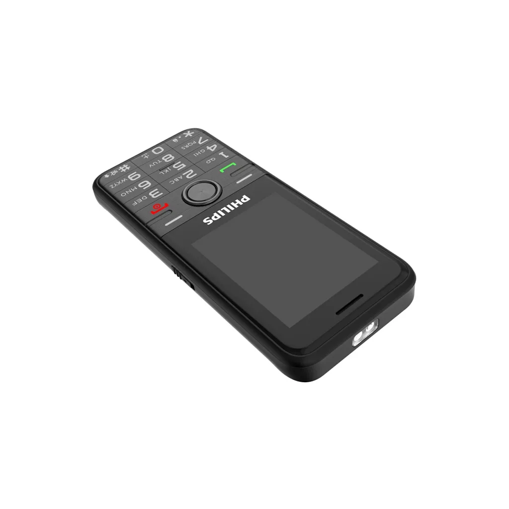 PHILIPS Xenium E6500, 128Mb, Siyah, 48Mb Ram, 2,4inc Ekran, Arka Kamera, 4G Çift Sim Desteği, FM Radyo, 1700mAh Pil, El