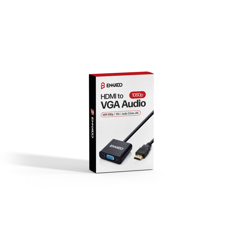 ENKADO EKD-HV10, HDMI To VGA Çevirici Adaptör