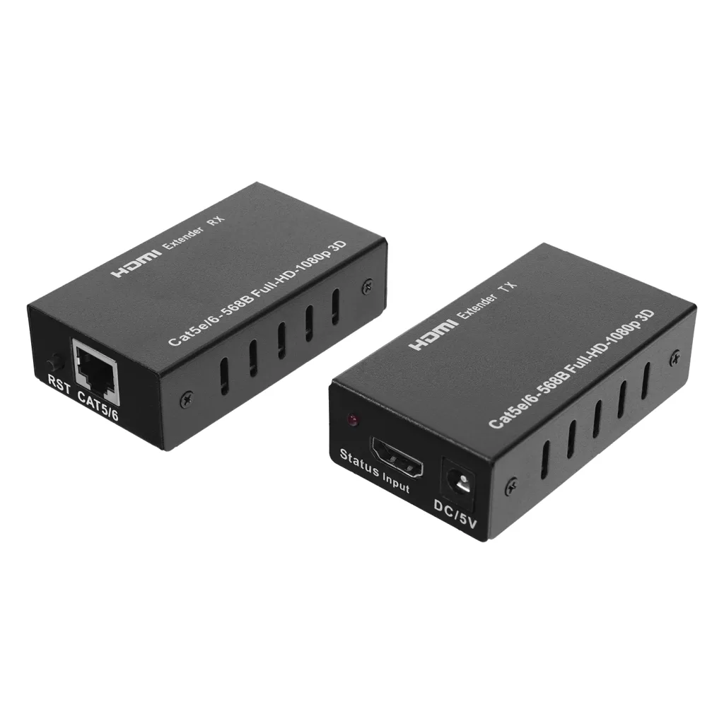HYTECH HY-HDEX62, HDMI Exterder, Cat6 Kablo Üzerinde 60Metre Uzatıcı
