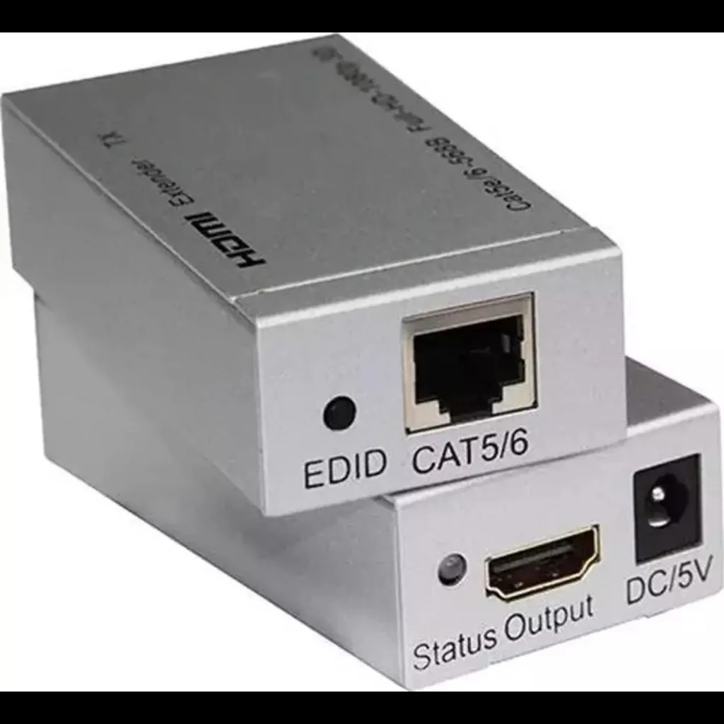 HYTECH HY-HDEX62, HDMI Exterder, Cat6 Kablo Üzerinde 60Metre Uzatıcı