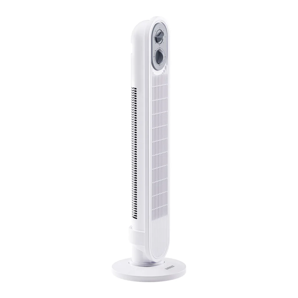 EVEREST FAN14, BEYAZ, 3 Kademeli Hız, Kule Tipi, 50W, Zamanlama Ayarlı, Sağ ve Sol Salınım, Vantilatör