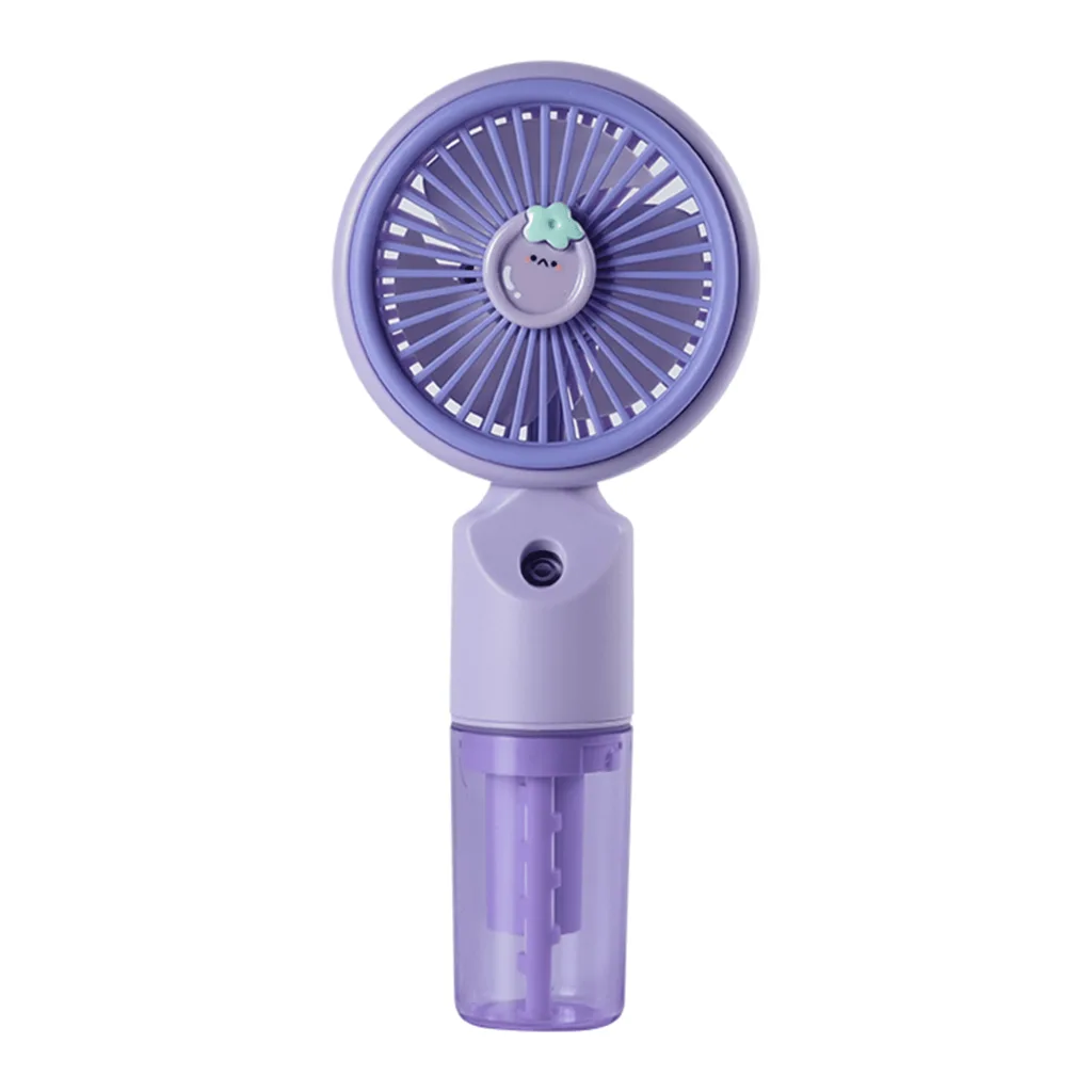 FENY FN-F50, MOR, 3 Kademeli Hız, Buharlı Ferahlık, Elde Kullanım, Dahili 800mAh Bataryalı, Type-C Şarj Girişli, Vantila