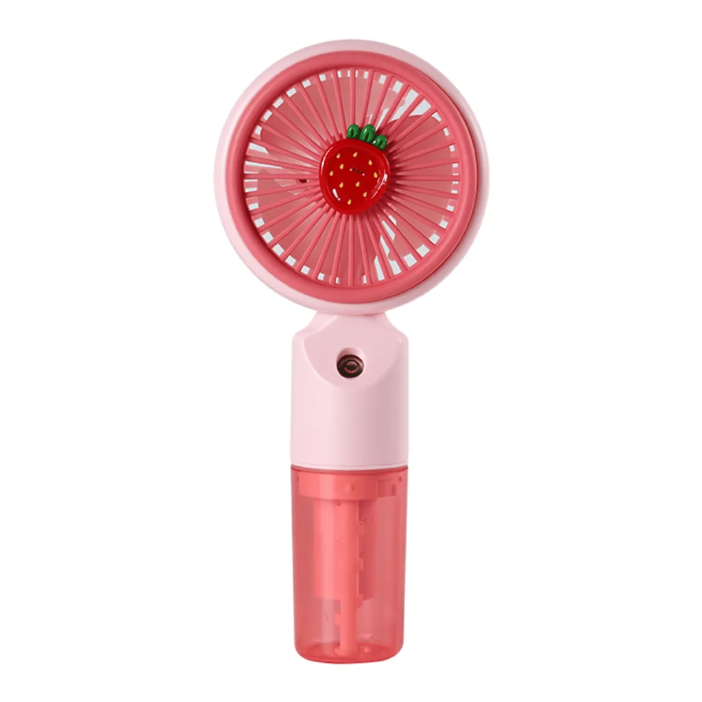 FENY FN-F50, PEMBE, 3 Kademeli Hız, Buharlı Ferahlık, Elde Kullanım, Dahili 800mAh Bataryalı, Type-C Şarj Girişli, Vanti