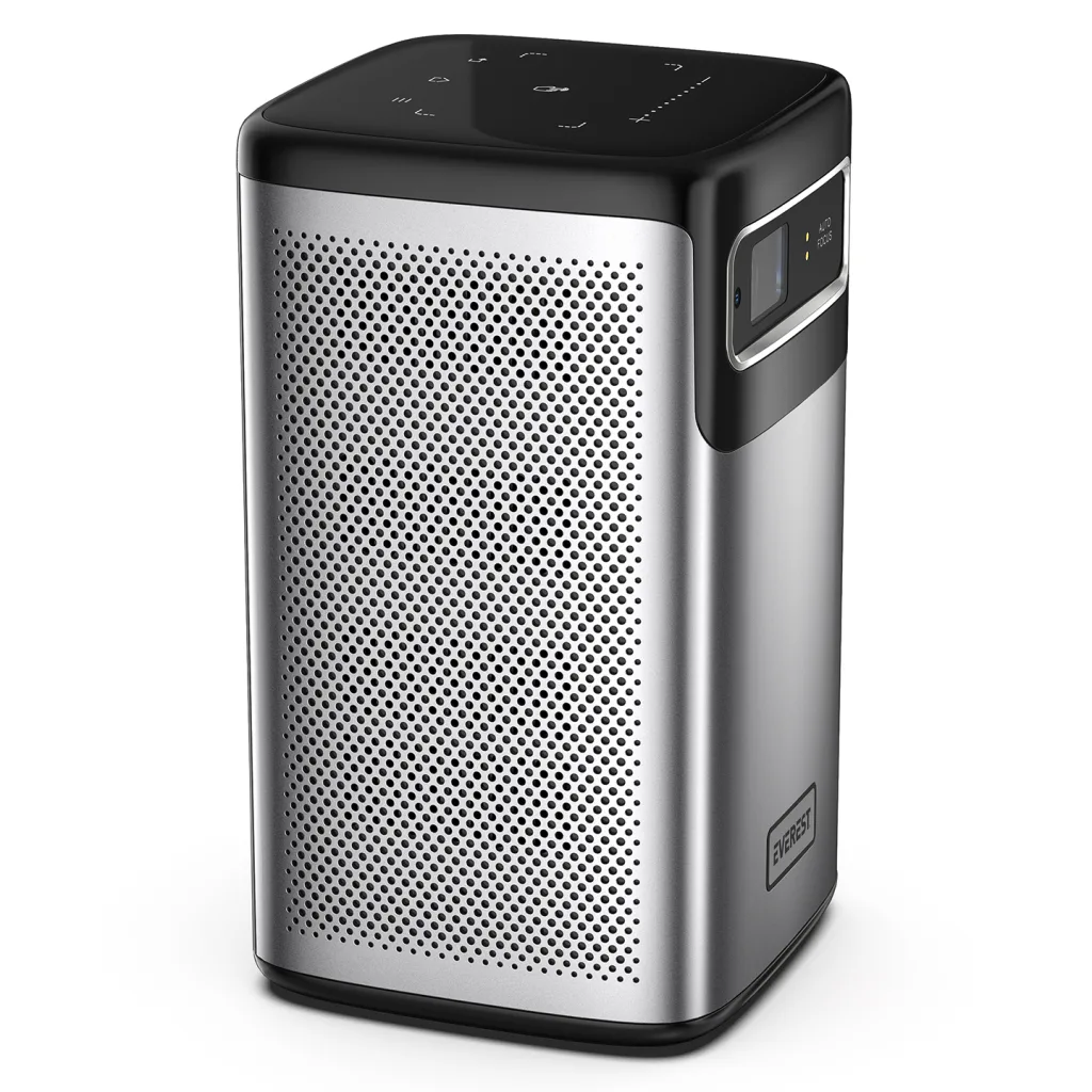 EVEREST PJ-DLP21, 180 LED Lümen, 4K Destekli, 1xType-C, 1xHDMI, 1xUSB, WiFi, Bluetooth, 30.000 Saat Led Ömrü, 2x5W Speak