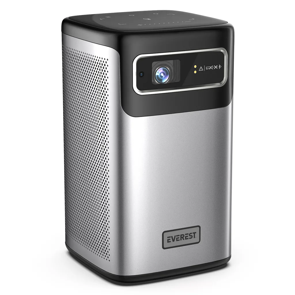 EVEREST PJ-DLP21, 180 LED Lümen, 4K Destekli, 1xType-C, 1xHDMI, 1xUSB, WiFi, Bluetooth, 30.000 Saat Led Ömrü, 2x5W Speak