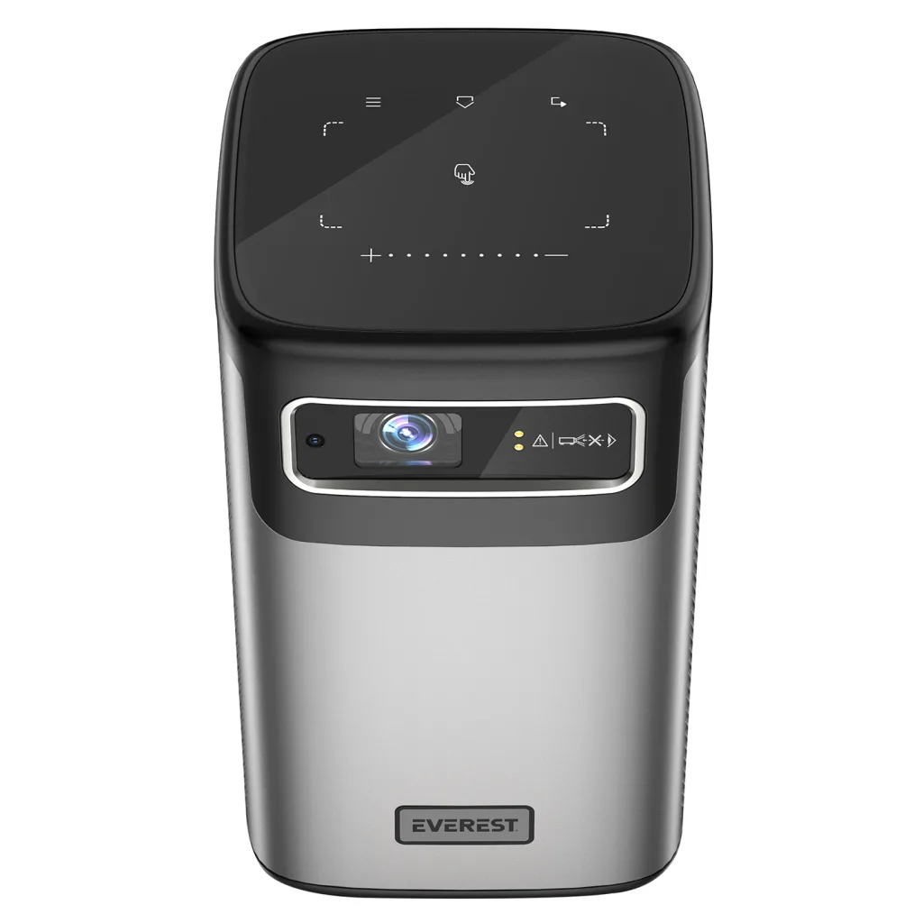 EVEREST PJ-DLP21, 180 LED Lümen, 4K Destekli, 1xType-C, 1xHDMI, 1xUSB, WiFi, Bluetooth, 30.000 Saat Led Ömrü, 2x5W Speak