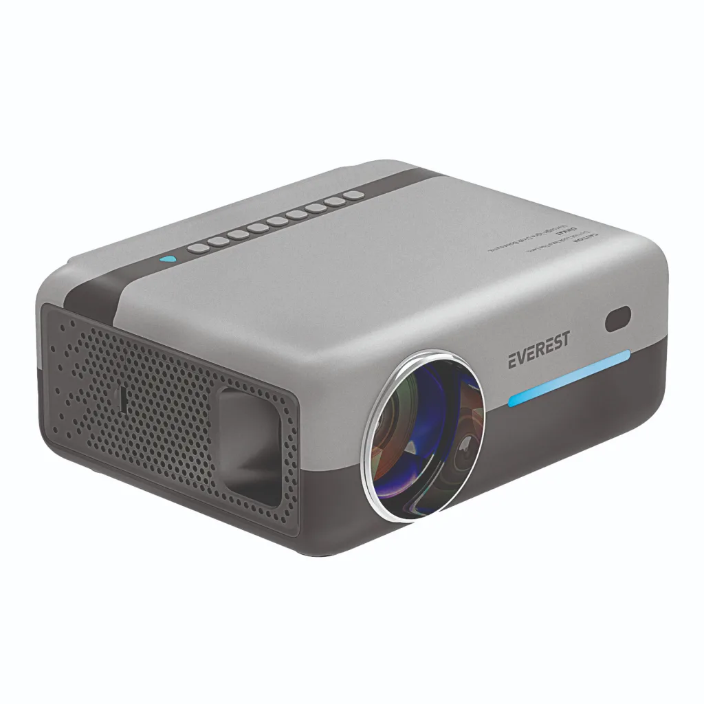 EVEREST PJ03, 300 LED Lümen, 1920X1080, 2xHDMI, 1xUSB, TF Soket, WiFi, Bluetooth, 30.000 Saat Led Ömrü, 3W Speaker, Andr