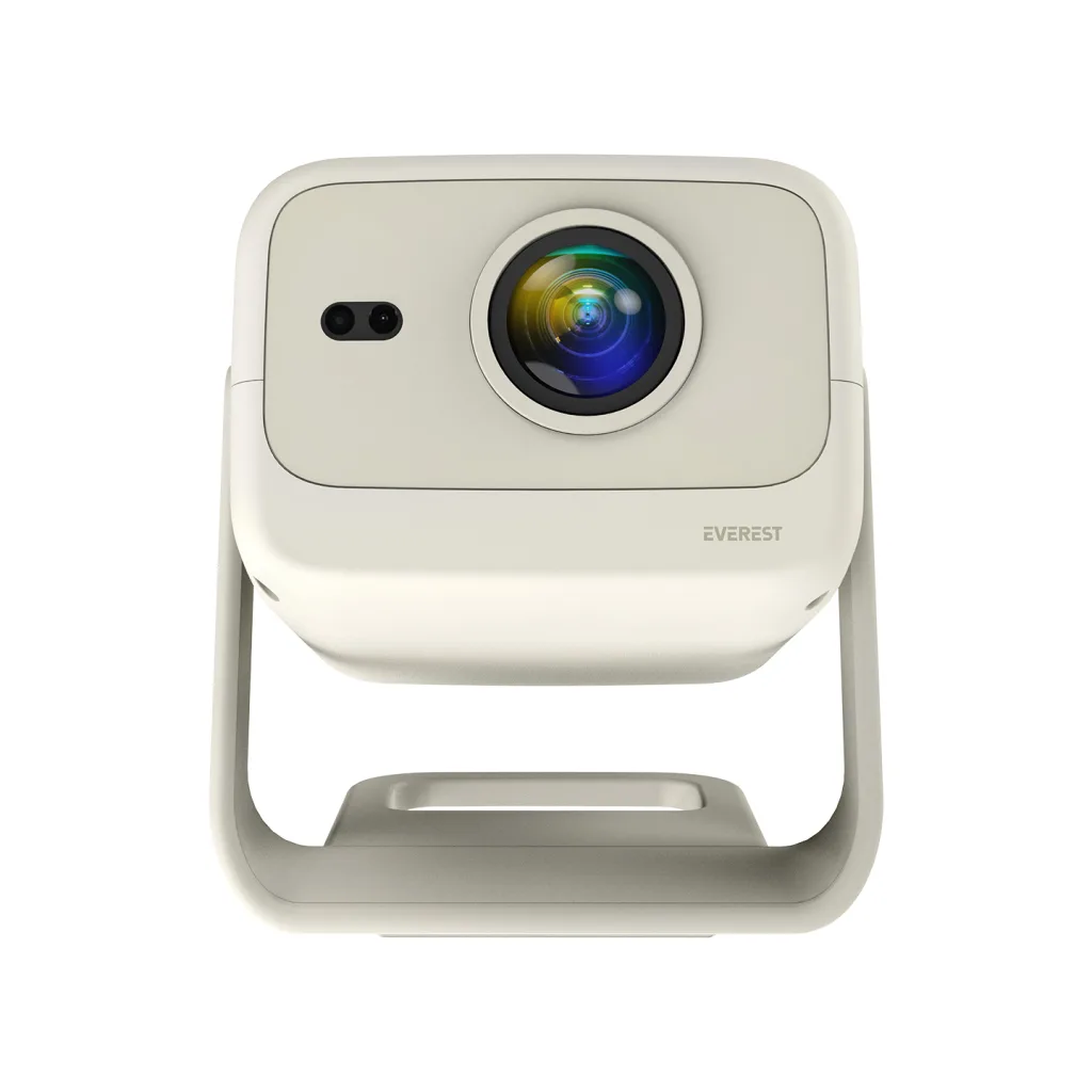 EVEREST PJ05, 400 LED Lümen, 1920X1080P, 1xHDMI, 1xUSB, RJ45, WiFi 6, Bluetooth, 30.000 Saat Led Ömrü, 1.5W Speaker, And