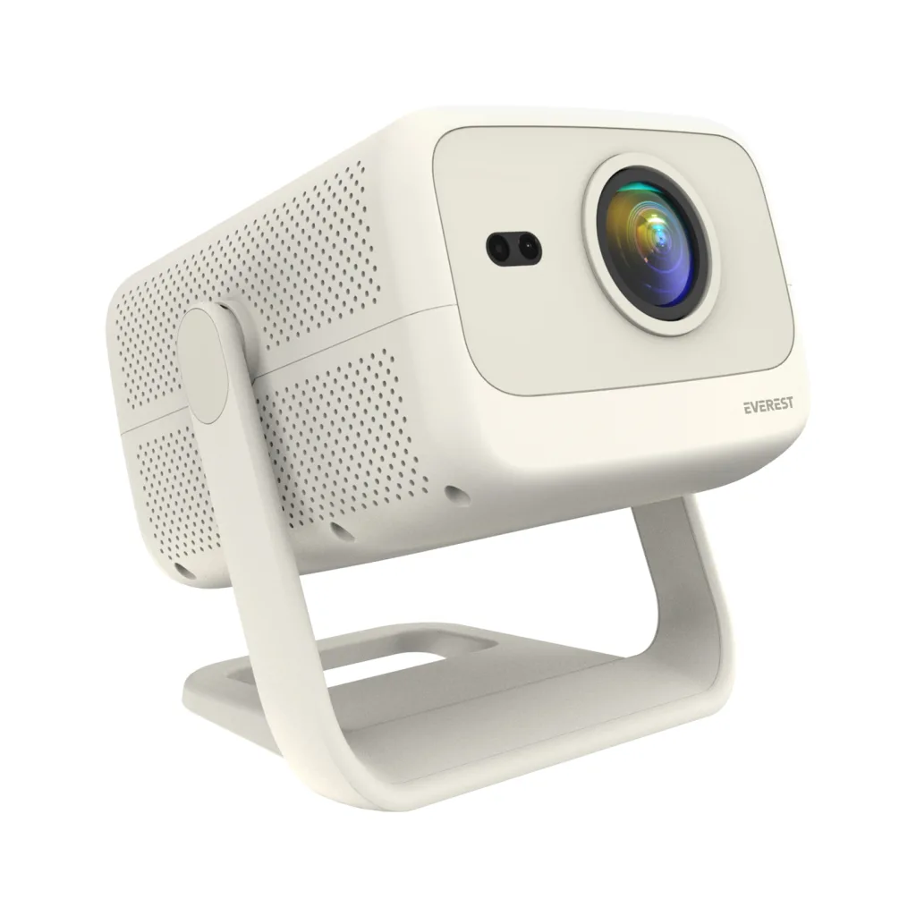 EVEREST PJ05, 400 LED Lümen, 1920X1080P, 1xHDMI, 1xUSB, RJ45, WiFi 6, Bluetooth, 30.000 Saat Led Ömrü, 1.5W Speaker, And