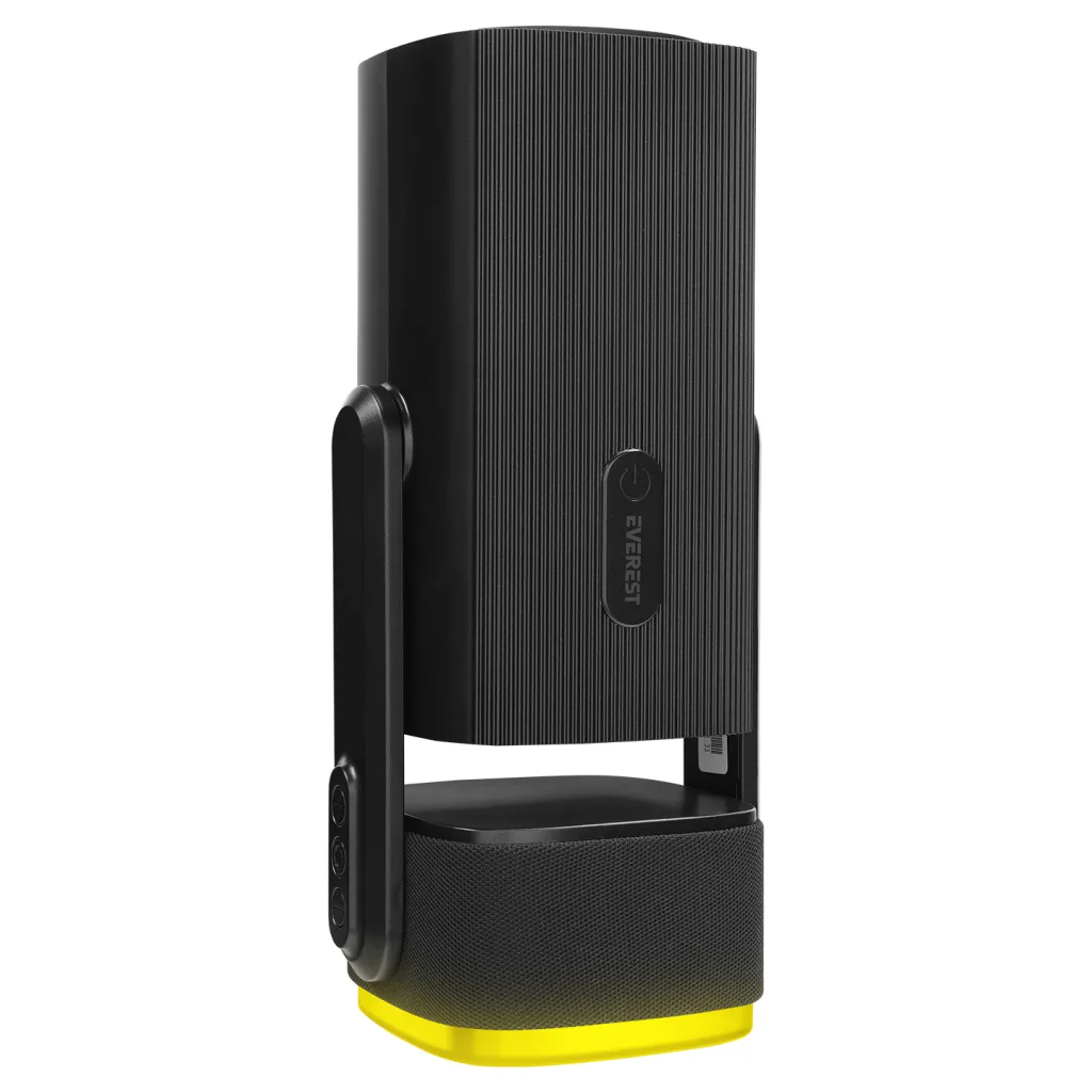 EVEREST PJ08, Siyah, 150 LED Lümen, 1280x720, 1xHDMI, 1xUSB, WiFi, Bluetooth, 30.000 Saat Led Ömrü, 6W Speaker, 5200mAh