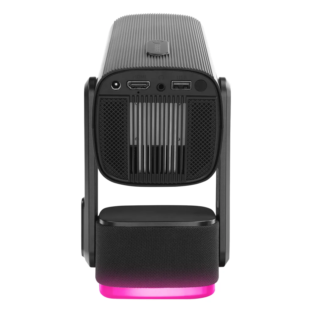 EVEREST PJ08, Siyah, 150 LED Lümen, 1280x720, 1xHDMI, 1xUSB, WiFi, Bluetooth, 30.000 Saat Led Ömrü, 6W Speaker, 5200mAh