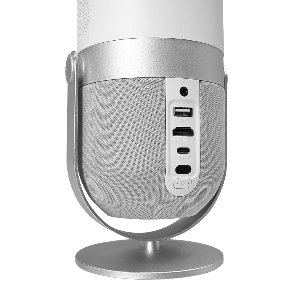 EVEREST PJ09, 150 LED Lümen, 1280X720, 1xType-C, 1xHDMI, 1xUSB, WiFi, Bluetooth, 50.000 Saat Led Ömrü, 3W Speaker, Andro