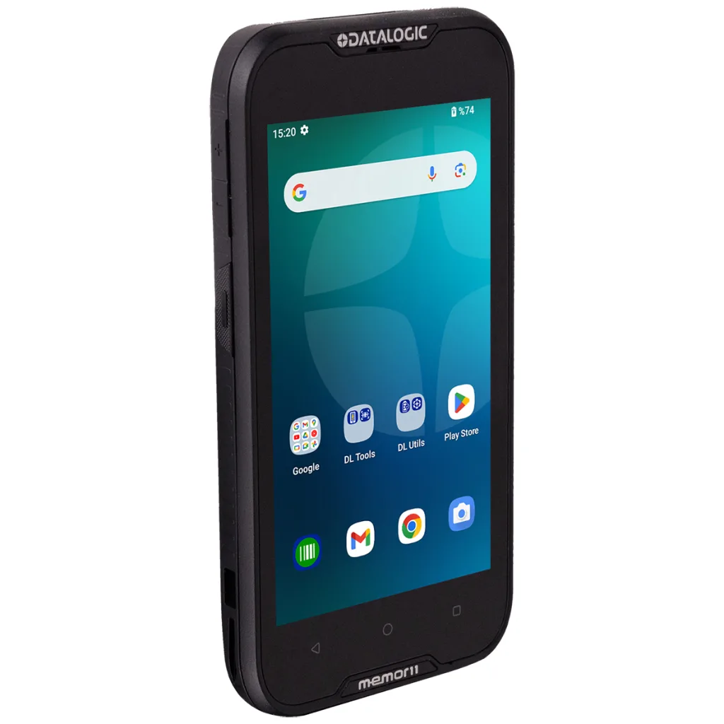 DATALOGIC Memor 11, Android 13, WiFi, Bluetooth, 4 GB RAM, 32GB ROM, 5" Renkli Dokunmatik Ekran, 2D Karekod, EL Terminal