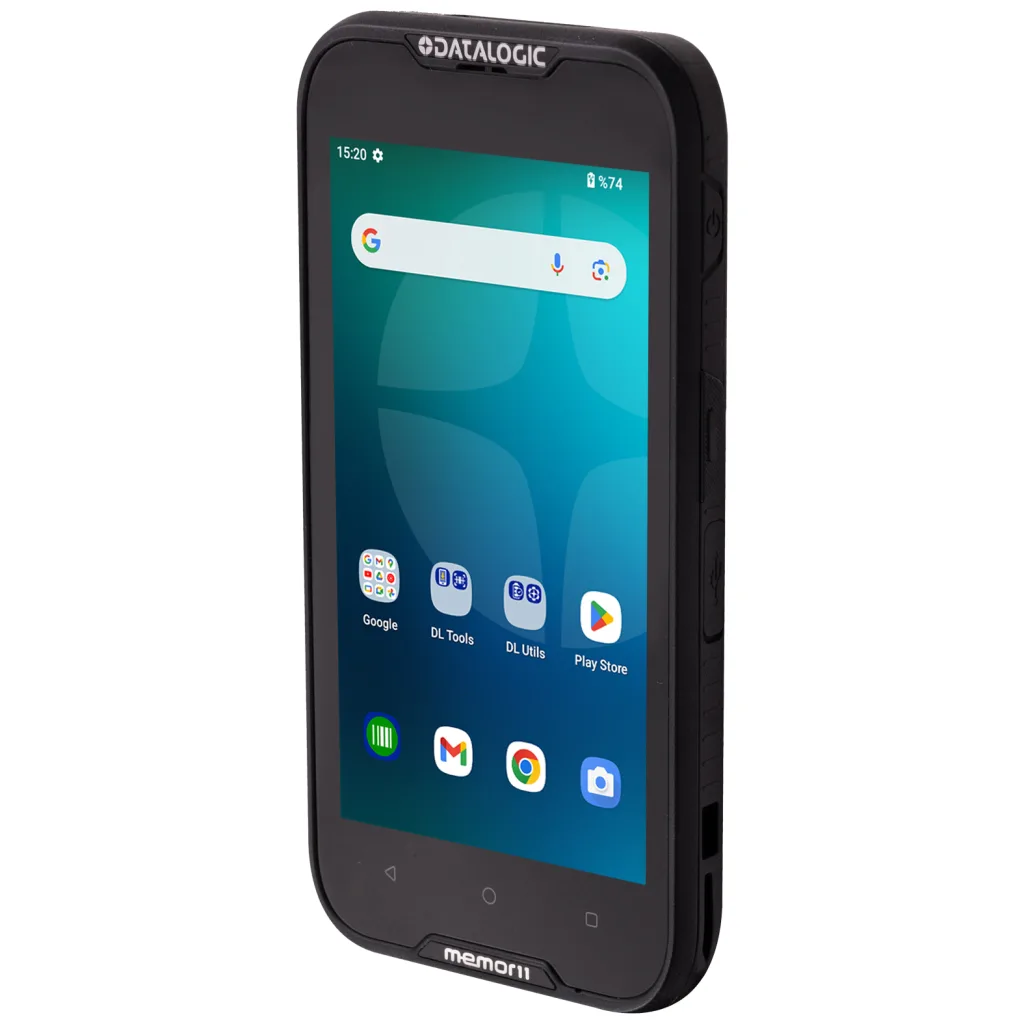 DATALOGIC Memor 11, Android 13, WiFi, Bluetooth, 4 GB RAM, 32GB ROM, 5" Renkli Dokunmatik Ekran, 2D Karekod, EL Terminal