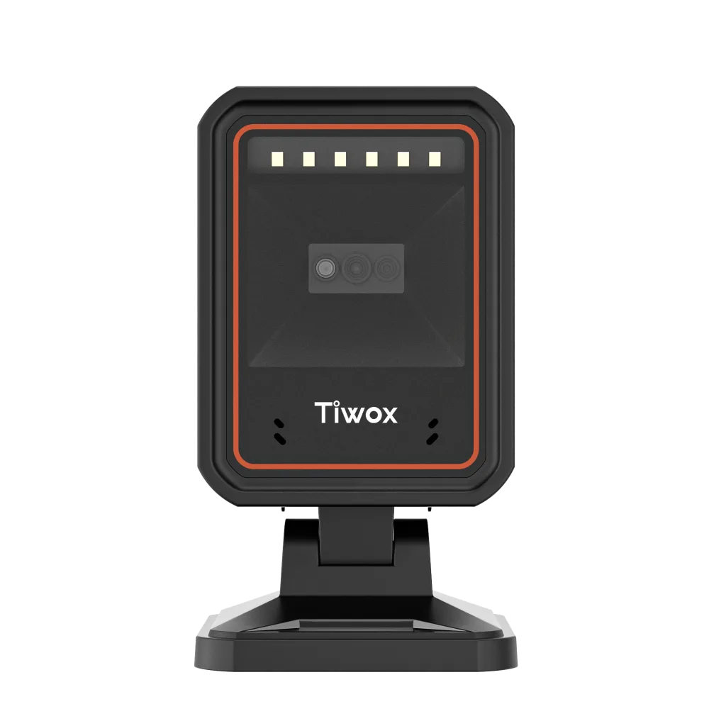 Tiwox VS-170, Masaüstü Tipi, Laser, 2D Karekod, USB Kablolu, Barkod Okuyucu