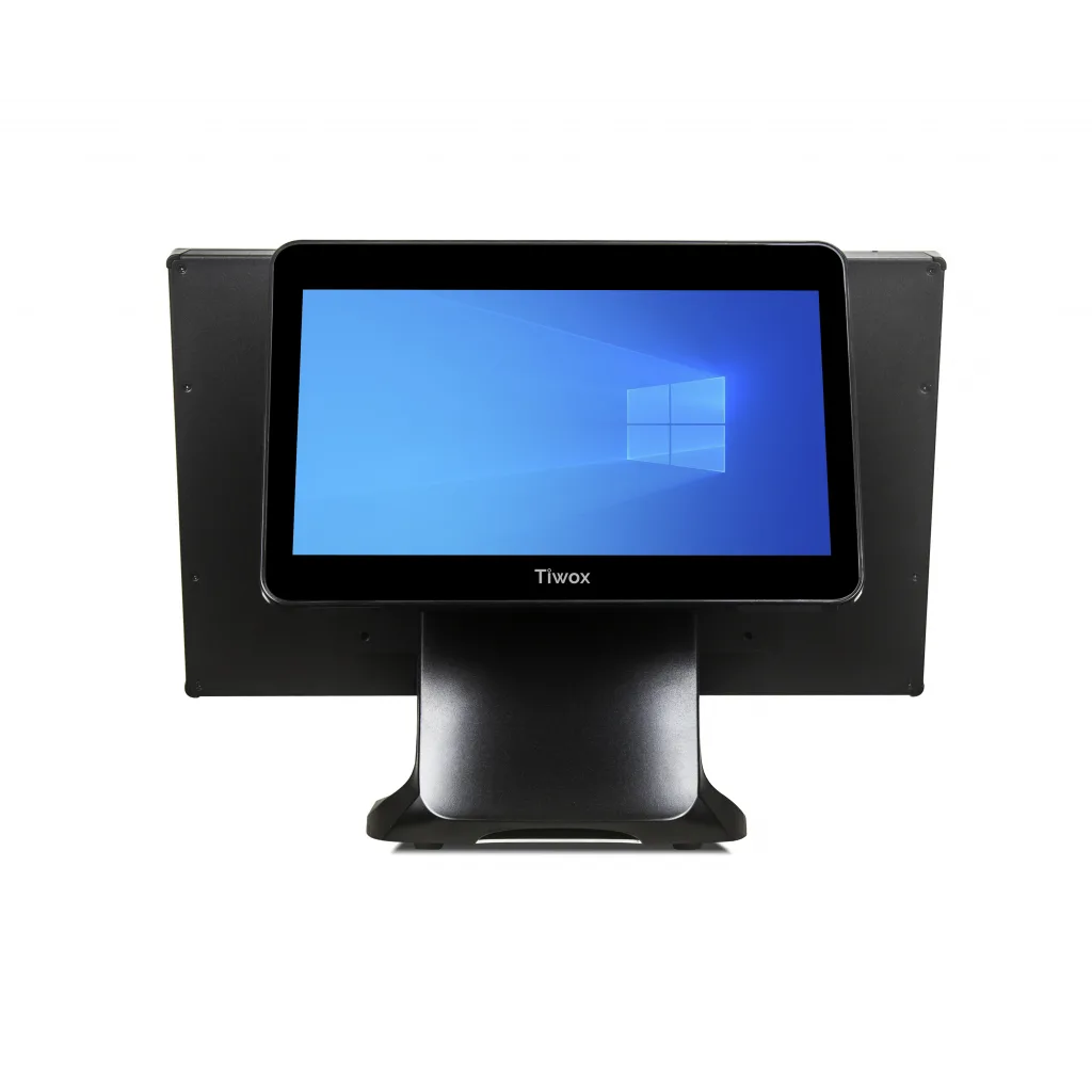 Tiwox TP-4950D, Intel i5 5.Nesil, 18.5" Ekran, 8GB Ram, 128GB SSD, Endüstriyel, Dokunmatik Pos PC (çift ekran)