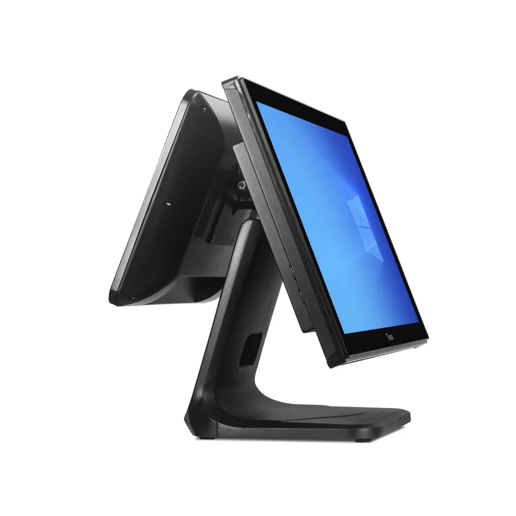 Tiwox TP-7650-D, Intel i7 5.Nesil, 18.5" Ekran, 8GB Ram, 128GB M.2 SSD, Endüstriyel, Dokunmatik Pos PC (çift ekran)