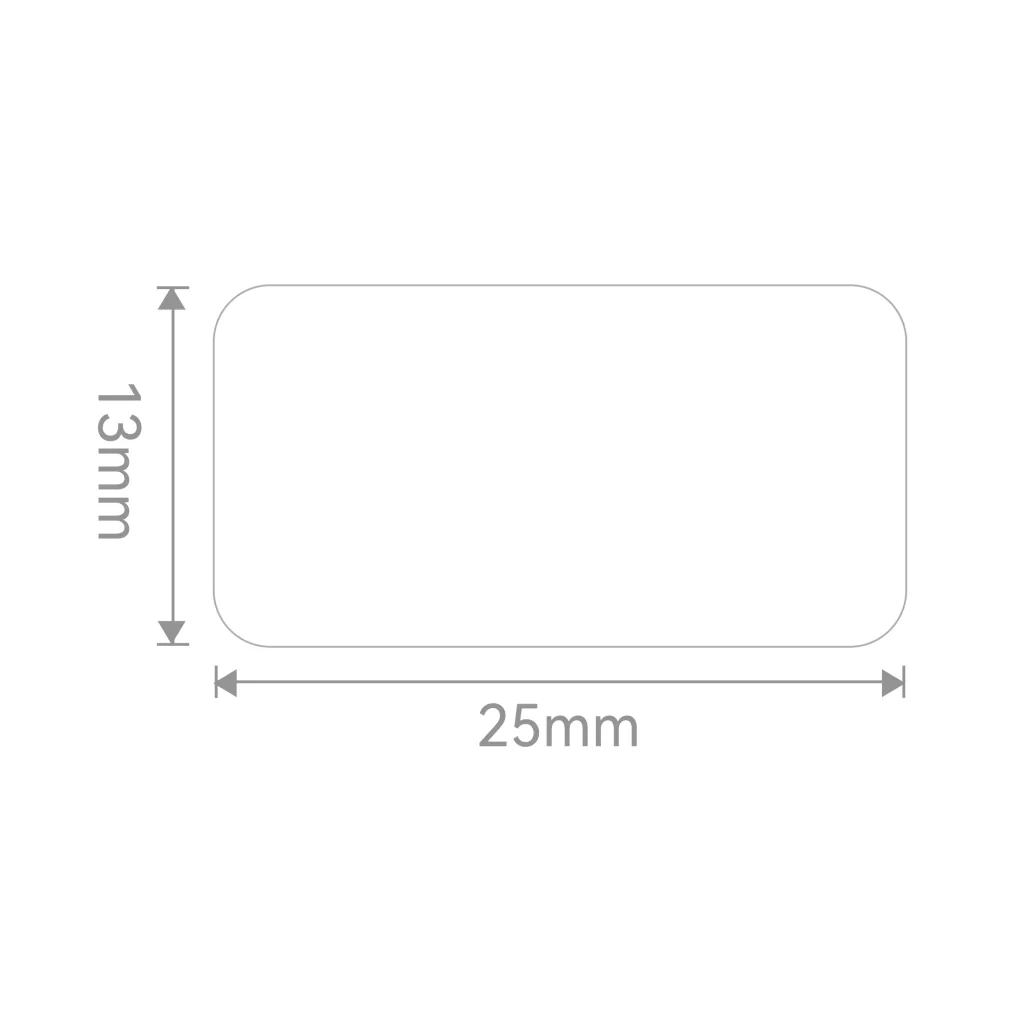 NIIMBOT EW25 Etiket 25mm x 13mm Low Temperature (-80°C) 390 etiket/rulo (M2)
