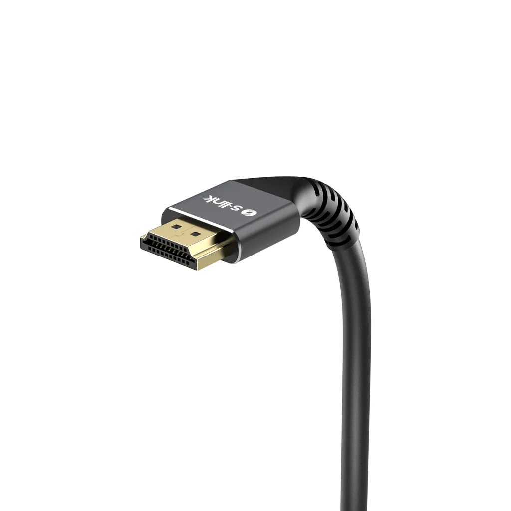 S-LINK SW-SGG039, 4K UHD, HDMI v2,0 Kablo. 15mt. 30Hz. Metal Uçlu, Kablo