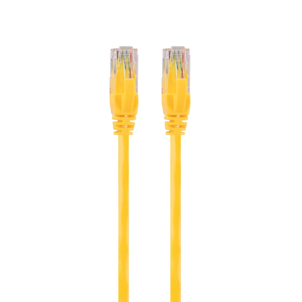 S-Link SL-CAT601YE, CAT6 Patch, 1Mt Kablo (Sarı)