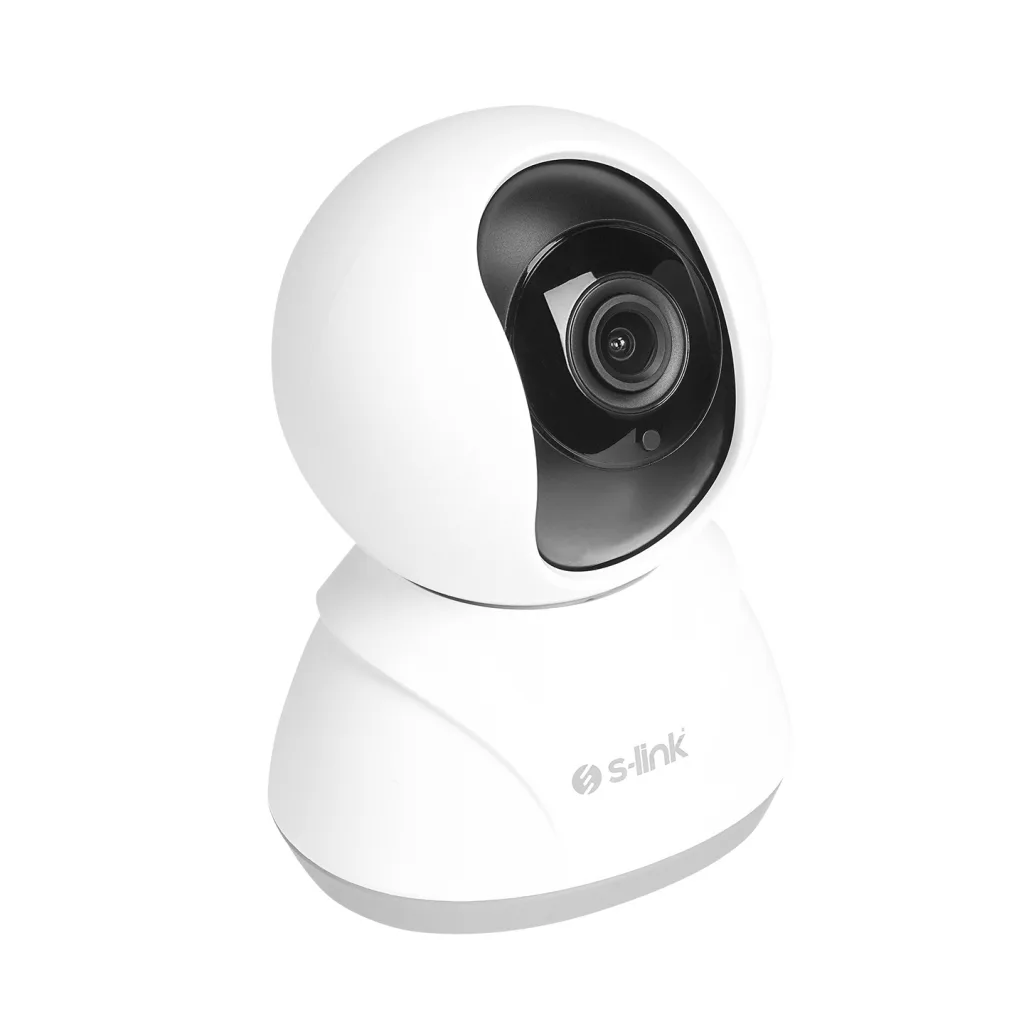 S-LINK SL-IND02, Ev/Bebek Güvenlik Kamerası, WiFi, 3Mpix, 3.6mm Lens, 10m. Gece Görüşü, Hareket algılama, İki Yönlü Ses,
