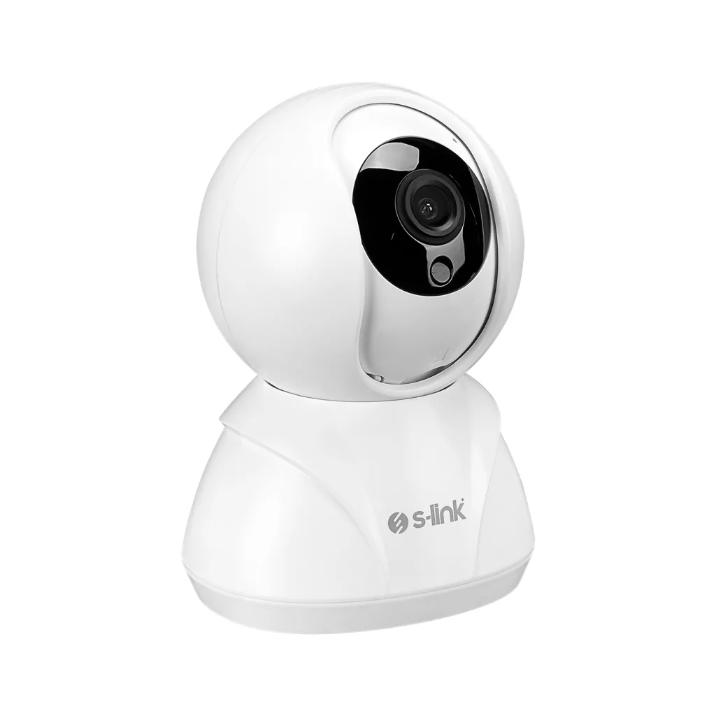 S-LINK SL-IND02, Ev/Bebek Güvenlik Kamerası, WiFi, 2Mpix, 3.6mm Lens, 10m. Gece Görüşü, Hareket algılama, İki Yönlü Ses,