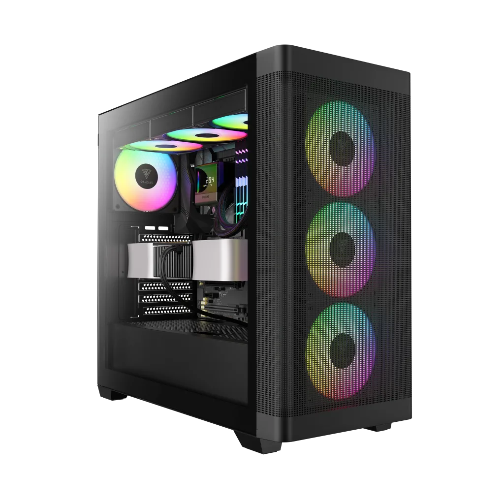 PANTHERA-02A, AMD RYZEN 7 5700, 16Gb DDR4 Ram, 500Gb NVMe SSD, 8Gb GDDR7 RTX5060 Ekran Kartı, 2000W Kasa, Free Dos OEM P