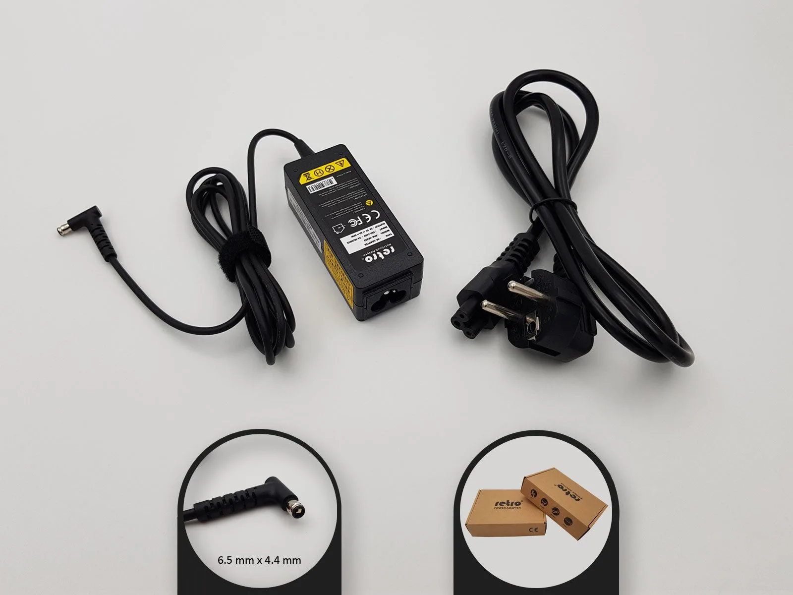 RETRO Sony 19.5V 2A 39W VGP-AC19V74 Notebook Adaptör RPA-AC203